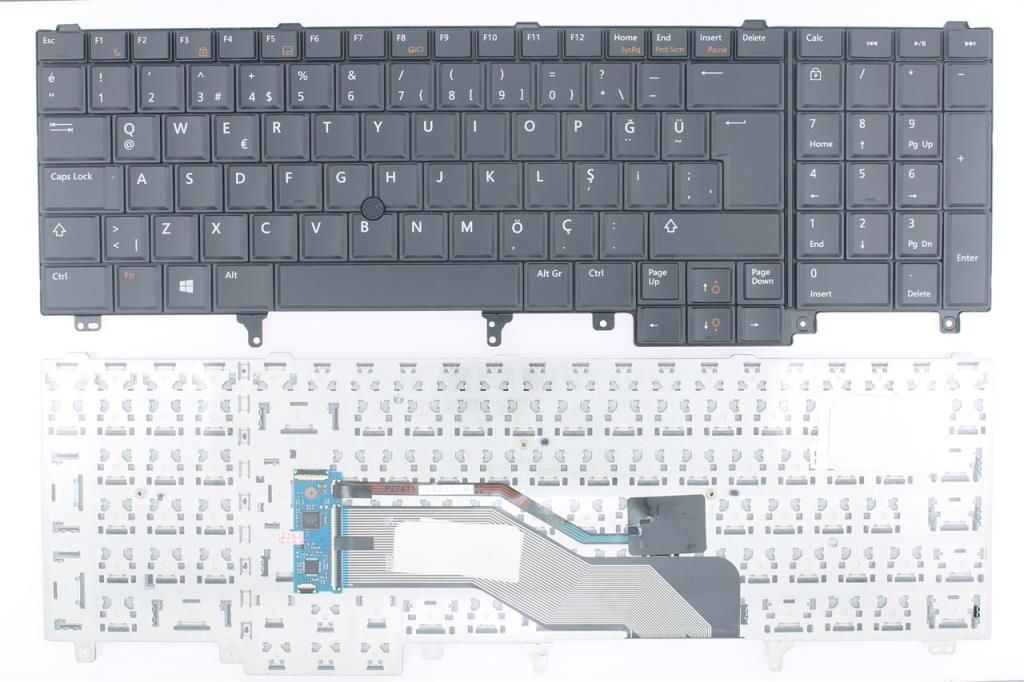 Dell P15F P15F001 P15F002 Notebook Klavyesi - TR