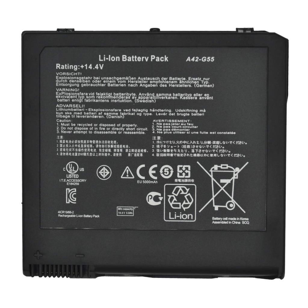 Asus G55V, G55Vw, A42-G55 Notebook Bataryası, Laptop Pili / RASL-103