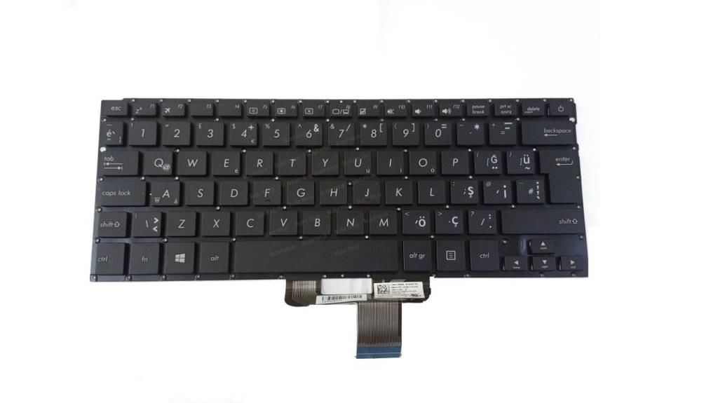 Asus ZenBook UX310 RX310 UX410 RX410U U410U U4000U Klavye IŞIKLI / NBKL0172LD