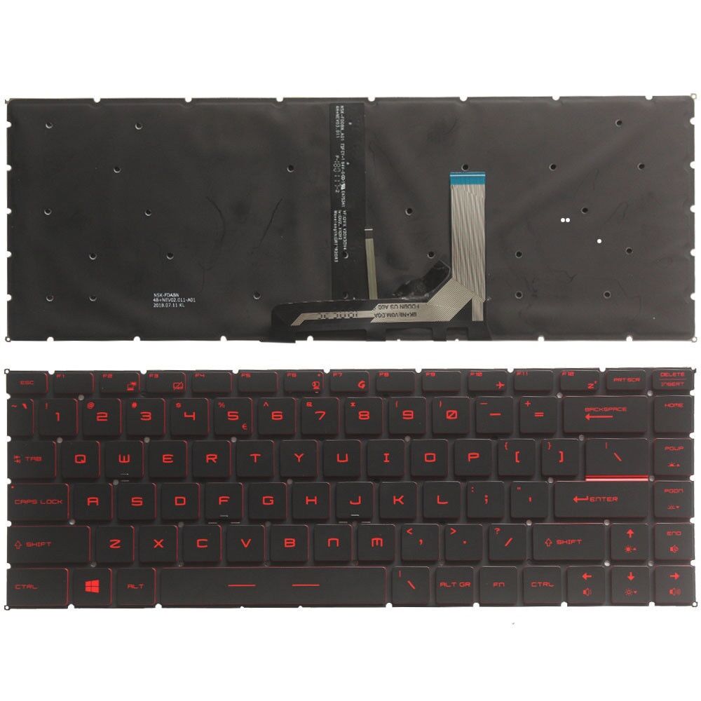 Game Garaj Hunter 5T-144 Notebook Klavye-Siyah-TR-Işıklı-Kırmızı Tuş