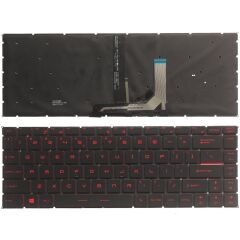 Game Garaj Hunter 5T-144 Notebook Klavye-Siyah-TR-Işıklı-Kırmızı Tuş
