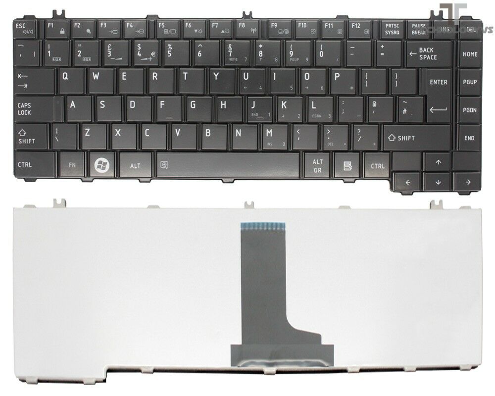 Toshiba C600 C640 C645 C645D L600 L630 L635 L640 Notebook Klavyesi - Siyah TR 9Z.N4VGQ.10T