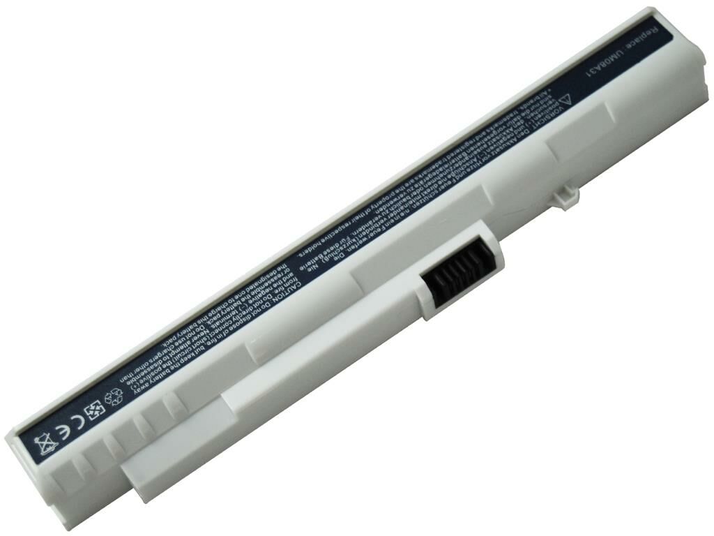 Acer LC.BTP00.017 LC.BTP00.018 Notebook Bataryası -Beyaz - 3 Cell