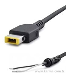 Lenovo Yoga USB KARE UC Notebook Adaptörü Tamir Kablosu (180W ve Üzeri uyumlu)