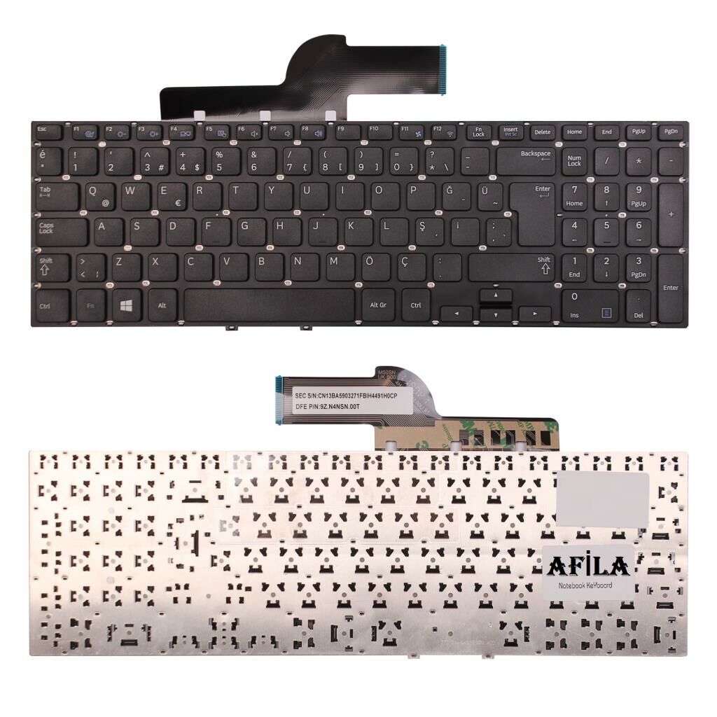 Samsung NP550P5C, NP550P5C-S04TR Notebook Klavyesi (Siyah TR)
