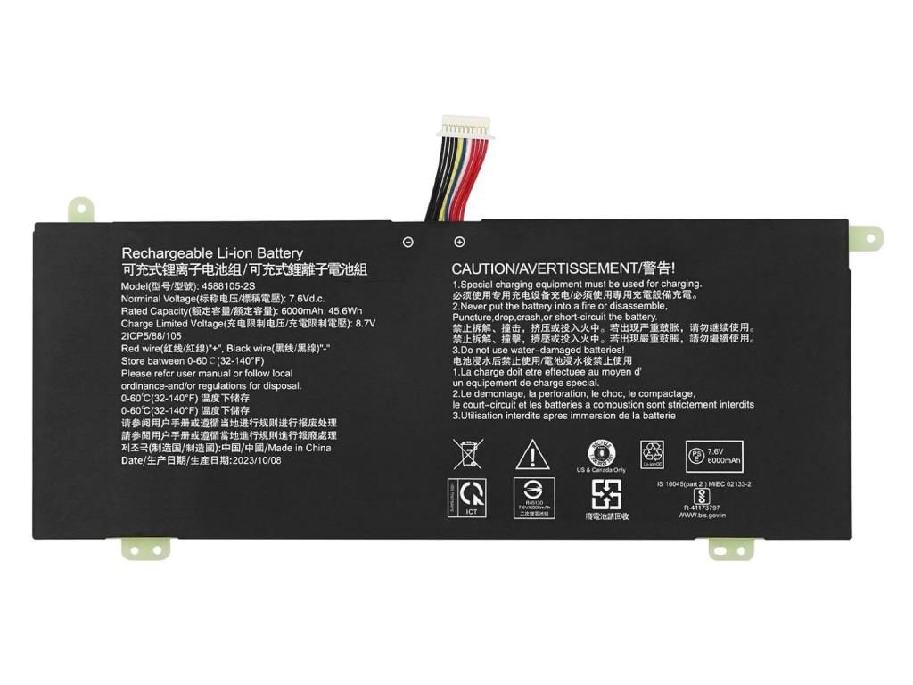 Toshiba uyumlu Dynabook Satellite Pro C40-G-13B Notebook Bataryası, Laptop Pili