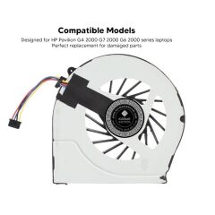 Hp Pavilion G6-2202et G6-2202ST G6-2203ET Notebook Fan (Cooling)