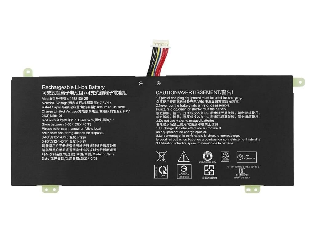 Toshiba uyumlu Dynabook Satellite Pro C40-H-105 Notebook Bataryası, Laptop Pili