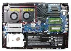 Acer Aspire Nitro AN515-54-59GZ Fan Ver.1 (Sağ Fan)