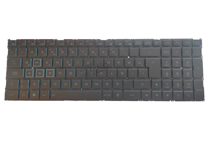 Casper Excalibur G650.7700-B560X Notebook Klavyesi Siyah - TR - Ver.2