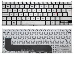 Asus Zenbook UX21 UX21A UX21E Notebook Klavyesi - Silver, Gri TR MP-11A96SA6528, MP-11A96HU6528