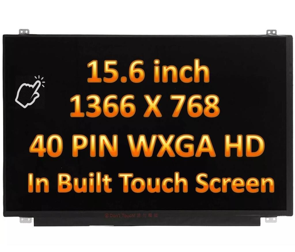 HP 15-1211wm Notebook uyumlu 15.6'' inç 40 Pin Slim Led Panel - Dokunmatik Ekran LCD screen + Embedded Touch