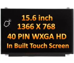 HP 15-1211wm Notebook uyumlu 15.6'' inç 40 Pin Slim Led Panel - Dokunmatik Ekran LCD screen + Embedded Touch