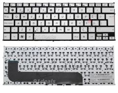 Asus Zenbook MP-11A96SA6528, MP-11A96HU6528  Notebook Klavye Gümüş Gri TR