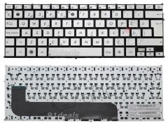 Asus Zenbook MP-11A96SA6528, MP-11A96HU6528  Notebook Klavye Gümüş Gri TR