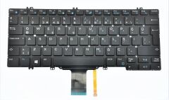 Dell Latitude 27WD Notebook Klavye (Siyah TR) IŞIKLI
