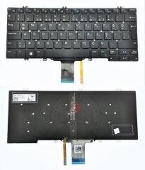 Dell PK131S53A36, 27WD Notebook Klavye (Siyah TR) IŞIKLI