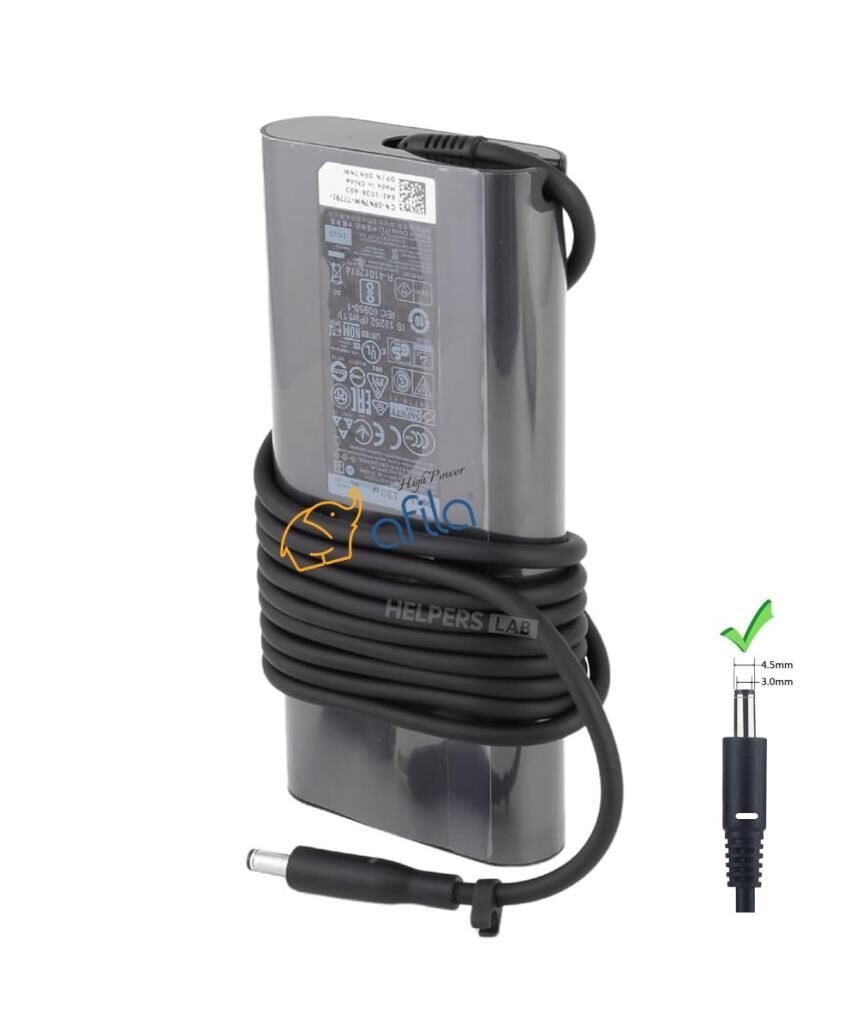 Dell 450-AHFL V363H 0V363H Uyumlu Adaptör, Şarj Aleti Cihazı (19.5V 6.67A 130W)
