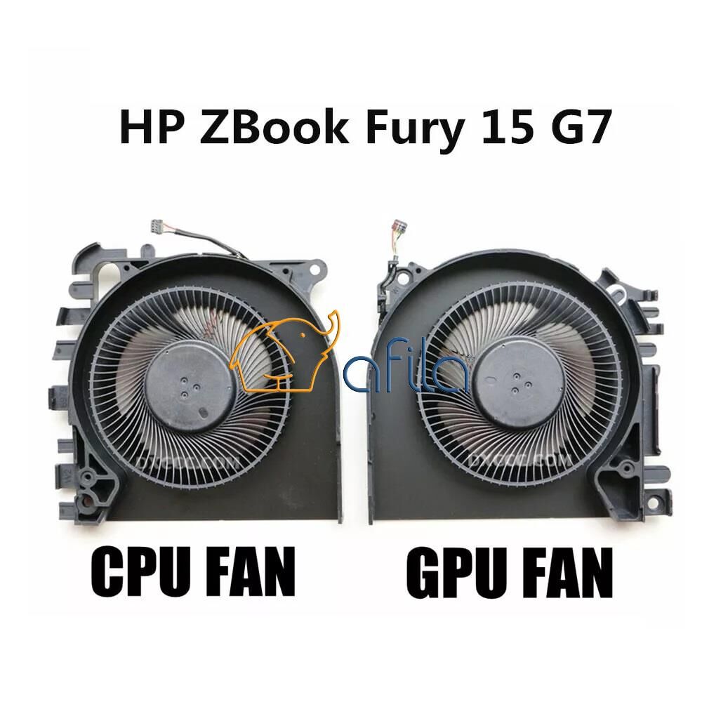 HP ZBook Fury 15 G7 (11A34ET) Notebook Cpu+Gpu Fanı (Sağ-Sol SET)