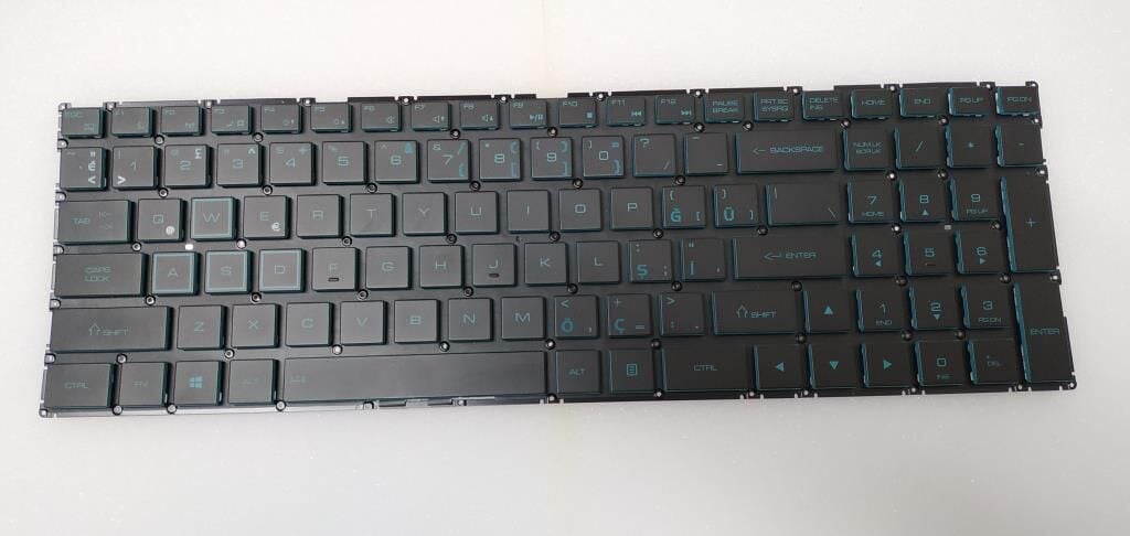 Casper Excalibur G770.1245-8VL0T-B Klavye Tuş Takımı TR / RGB