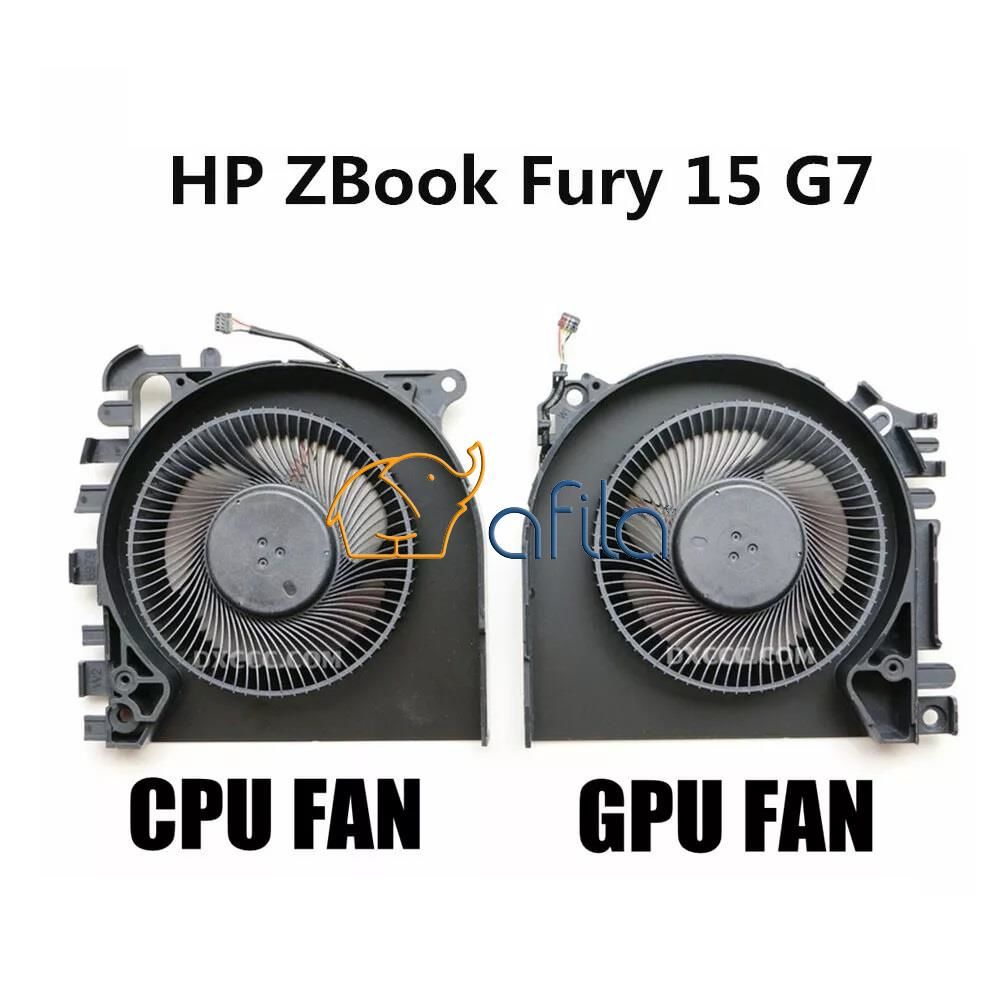 HP ZBook Fury 15.6 G8 (314K6EA) Notebook Cpu+Gpu Fanı (Sağ-Sol SET)