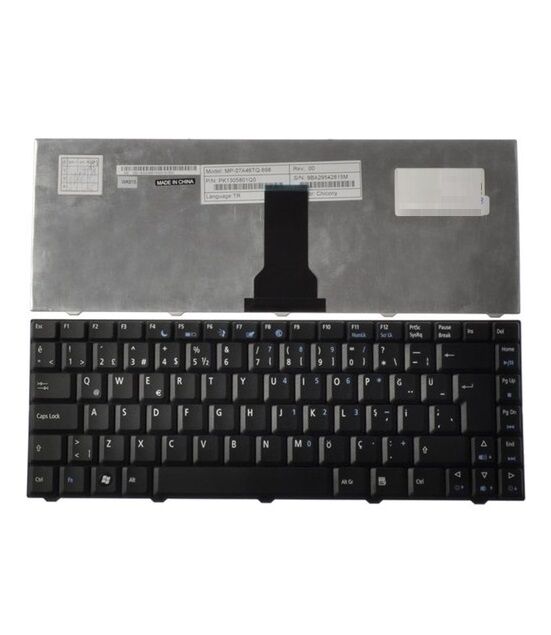 Acer eMachines D500 D520 D700 D720 E520 E700 E720 Klavye Siyah TR