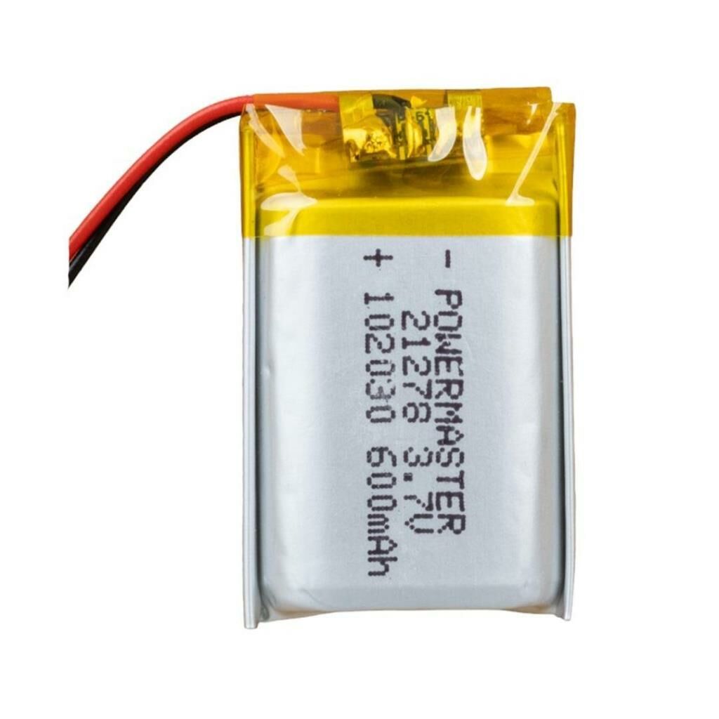 102030 3.7V 600MAH LITHIUM POLYMER BATTERY (Lityum Polimer Ciklet Pil)