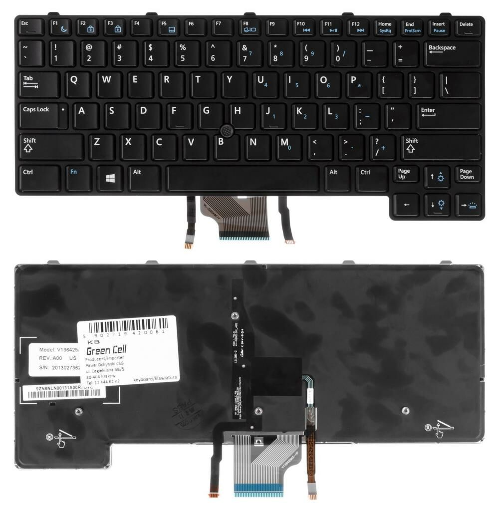 Dell Latitude 6430u Notebook Klavye - Tuş Takımı / TR - Işıklı