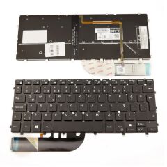 Dell XPS 13 Ultrabook P54G Klavyesi Siyah TR / Işıklı