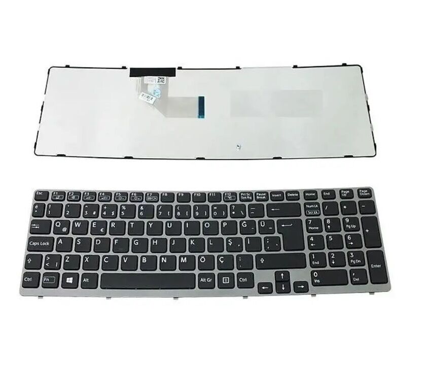Sony Vaio VPCF11 VPCF12 Notebook Klavyesi - Siyah - TR
