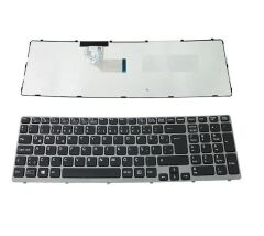 Sony Vaio VPCF11 VPCF12 Notebook Klavyesi - Siyah - TR