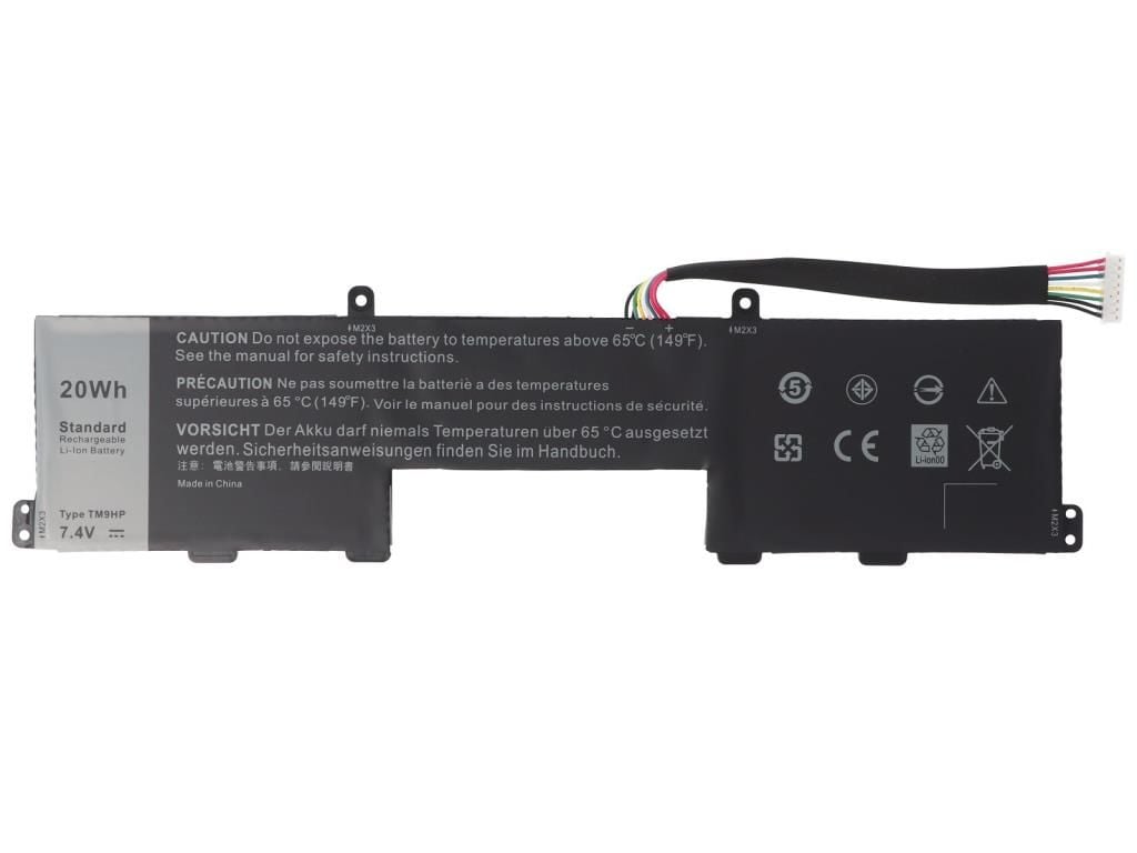 Dell Latitude E7350, TM9HP Notebook Bataryası, Laptop Pili - Ver.2 (Klavye Tarafı) / RDL-205