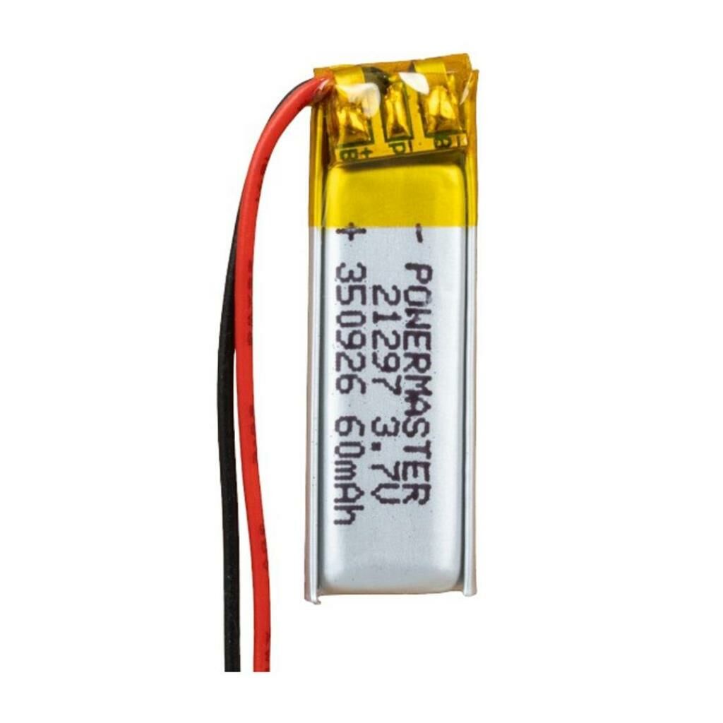350926 3.7V 60MAH LITHIUM POLYMER BATTERY (Lityum Polimer Ciklet Pil)