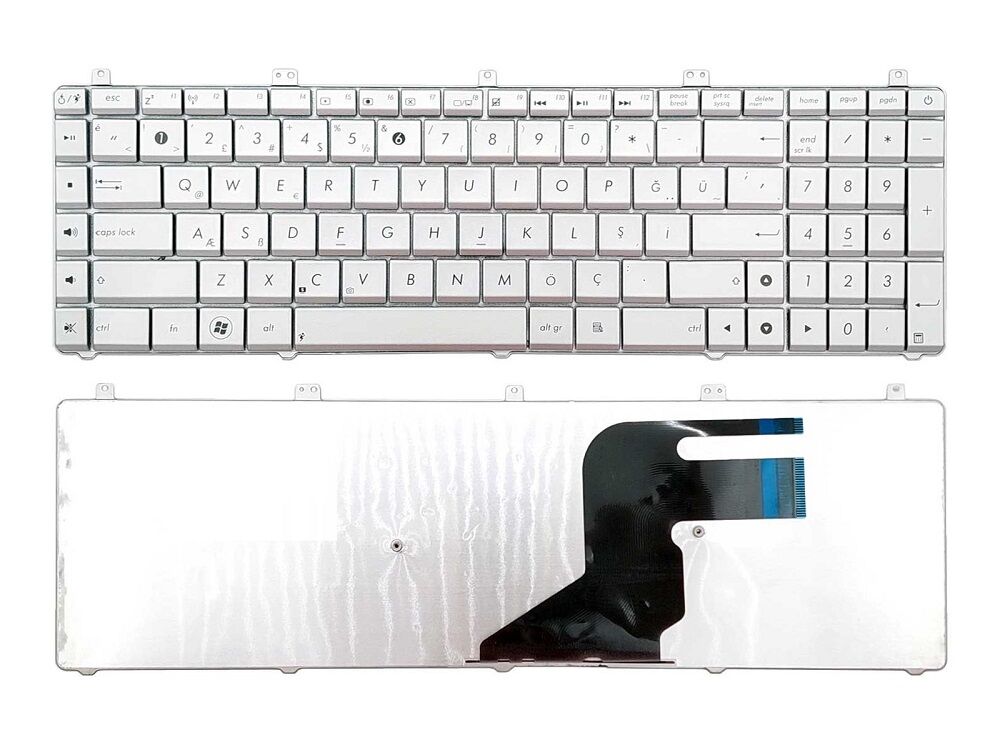AENJ5U01010 Türkçe Notebook Klavyesi Gümüş - Laptop Tuş Takımı
