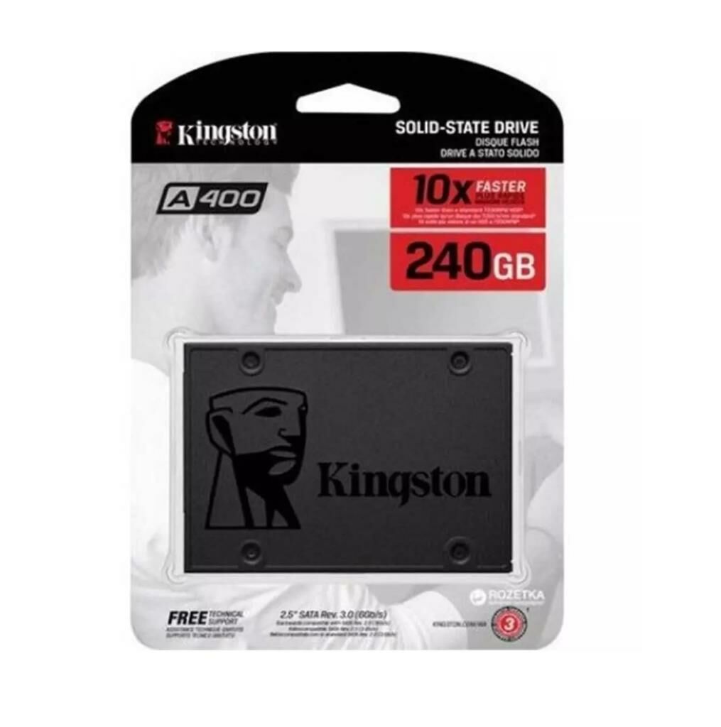 Kingston 240GB SSDNow A400 Disk SA400S37/240G Harddisk