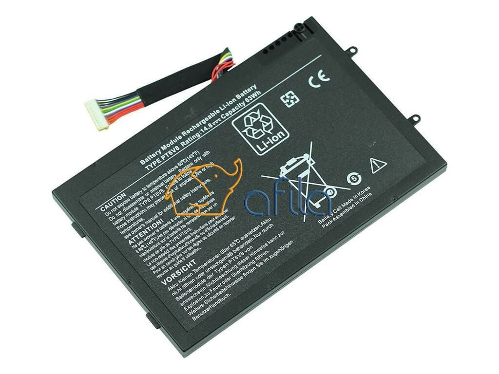 Dell Alienware M11x R2, M14x R2, PT6V8 Notebook Bataryası