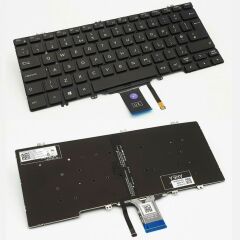 Dell Latitude 7300 Notebook Klavye - Tuş Takımı / Siyah - TR - ışıklı