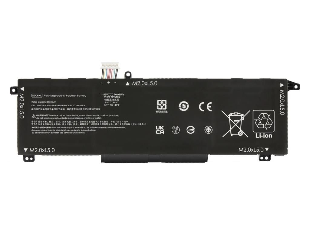 Hp Omen 15-ek0000, 15-en0000 Notebook Bataryası - Ver.2 (SD06XL)