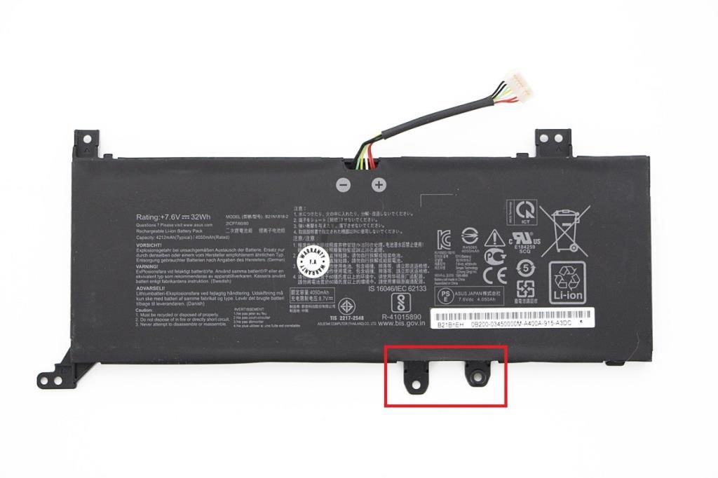 Asus D509DA-BR459  D509DJ-BR224T Bataryası - Ver.2