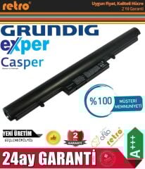 Grundig GNB 1450 B1 B8 Notebook Bataryası - Pili Siyah