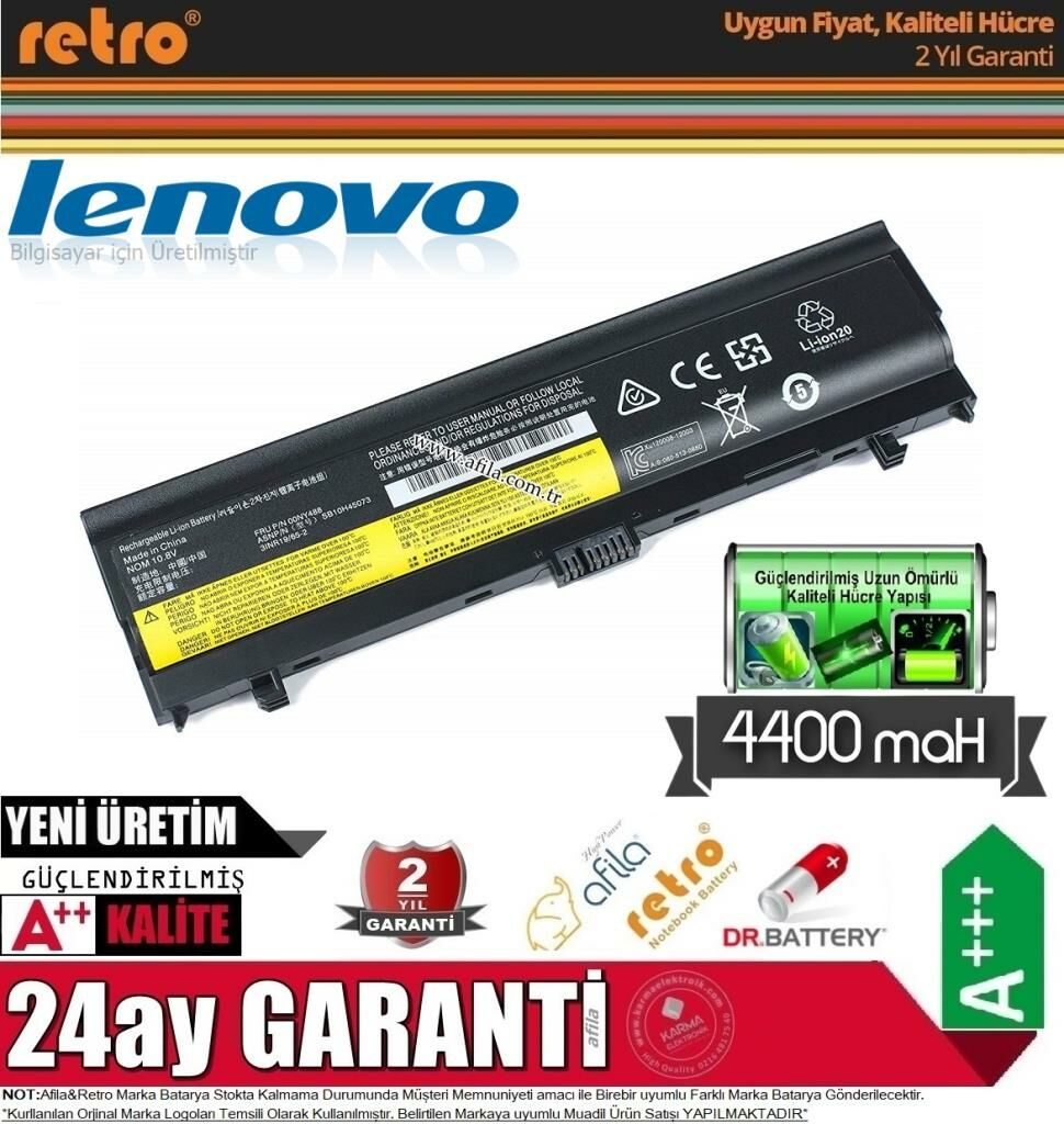 Lenovo SB10H45073 Notebook Bataryası, Laptop Pili
