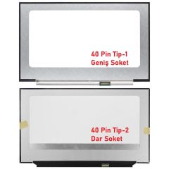 Dell P43F001,P43F002 LCD Ekran, Panel IPS 40pin V1