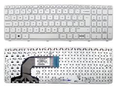 HP 15-n203st, 15-N020us Notebook Klavyesi - Beyaz - TR