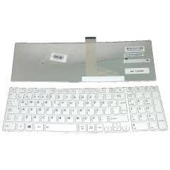 Toshiba Dynabook Satellite C55-A-14C, C55-A-14L, C55-A-14D Notebook Klavyesi (Beyaz TR)