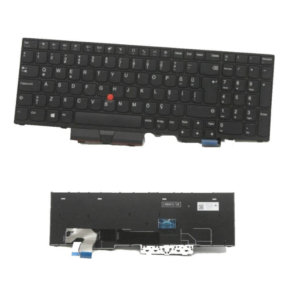 Lenovo ThinkPad P16s Gen1 Notebook Klavye - Tuş Takımı / Siyah - TR