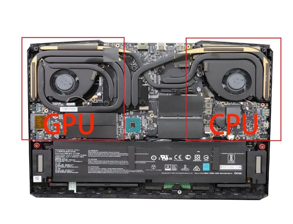 MSI GP76 GE76 WE76 MS-17K2 MS-17K3 için Cpu+Gpu Fanı (Sağ-Sol SET)