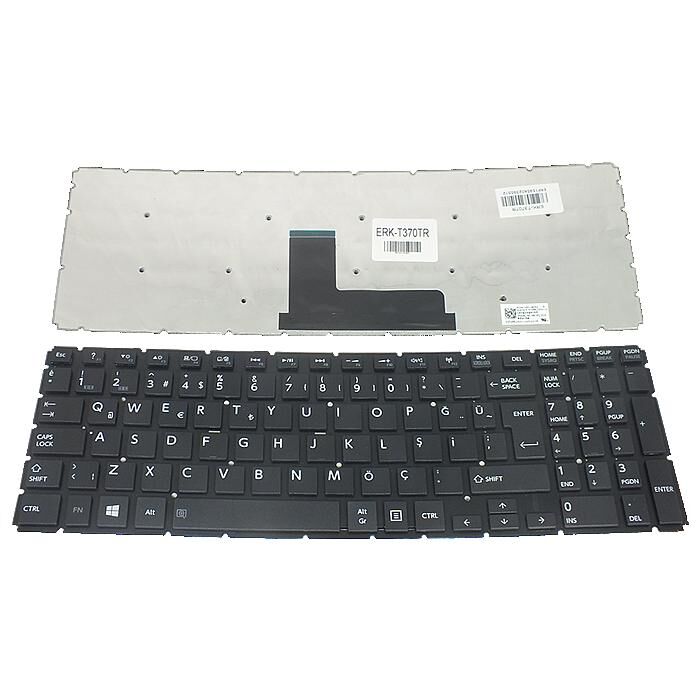 Toshiba Satellite L50-B-172 L50-B-173 L50-B-174 Klavye Siyah TR