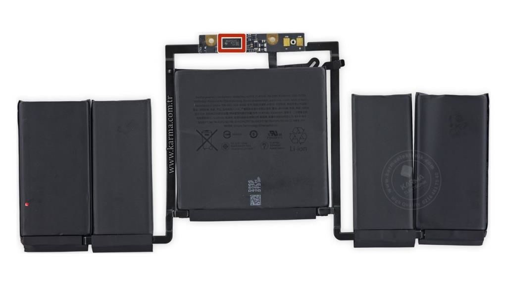 Apple Macbook Pro 15'' A1819. 020-01705 Batarya Pil