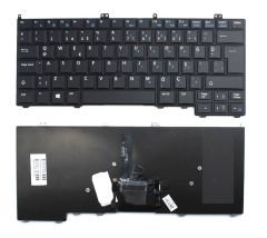 Dell Latitude E7440 P22S Notebook Klavyesi - Siyah - TR - Işıklı