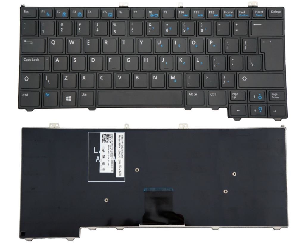 Dell Latitude E7240 E7440 Notebook Klavyesi - Siyah - TR / KL0022